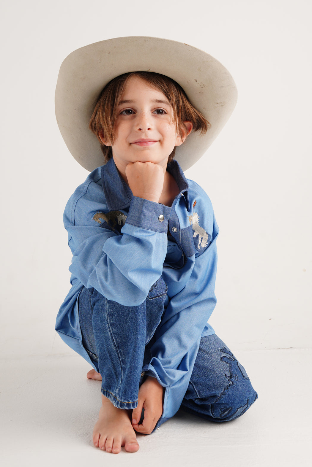 EMBROIDERED COWBOY SHIRT