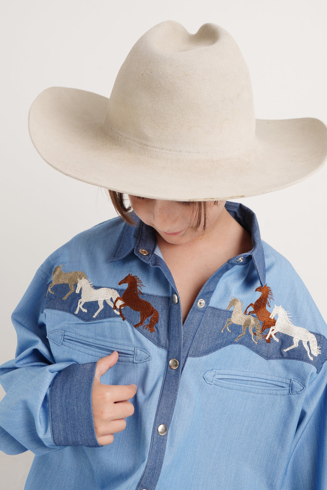 EMBROIDERED COWBOY SHIRT