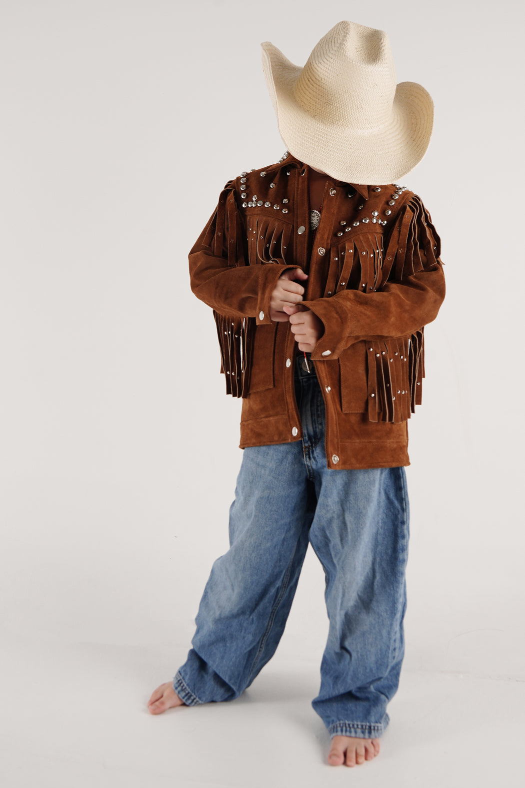 KIDS TAN IZZY JACKET