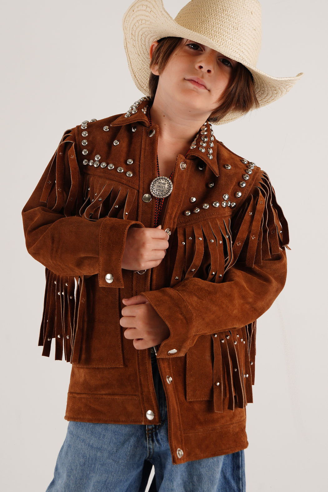 KIDS TAN IZZY JACKET