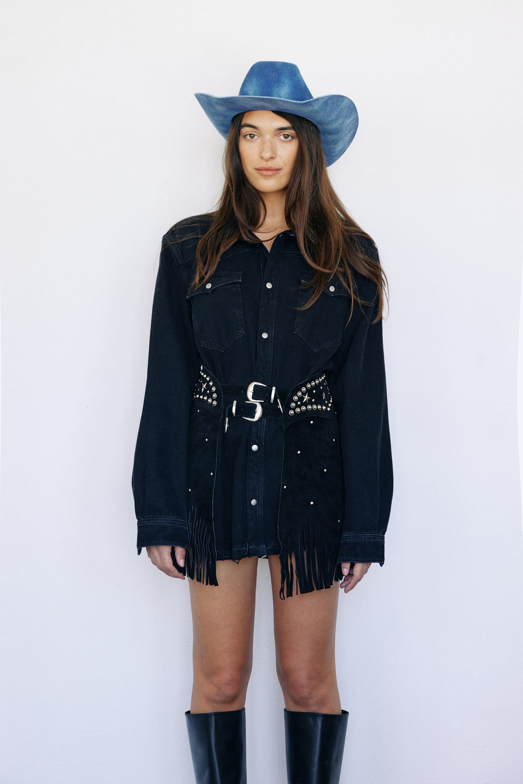 BLACK PARIS TEXAS CHAPSKIRT™