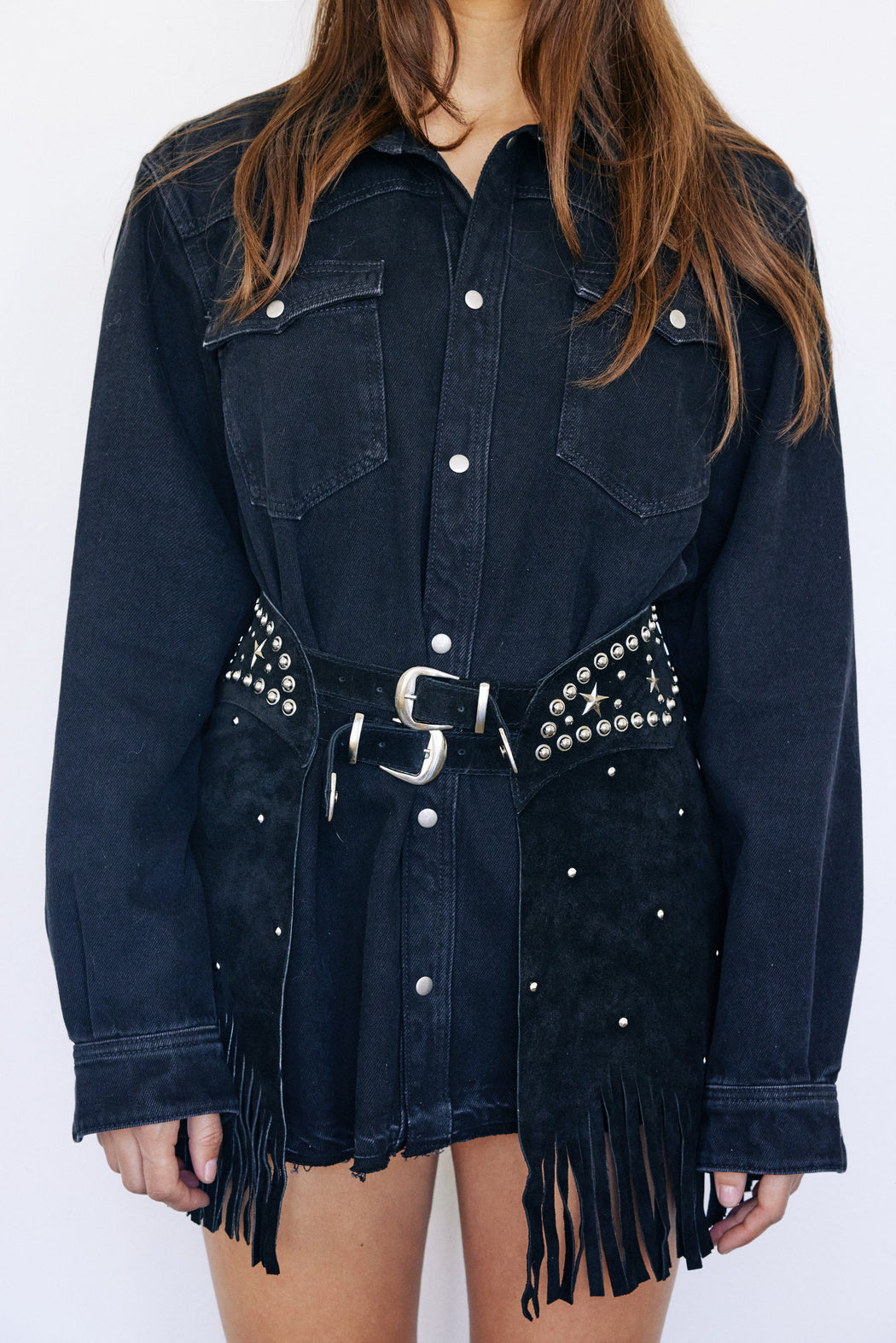 BLACK PARIS TEXAS CHAPSKIRT™