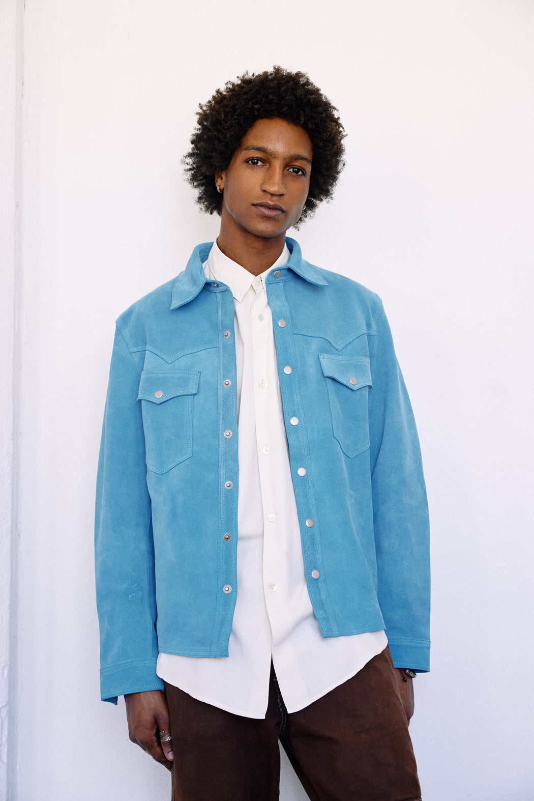 BROOKS JACKET BLISSFUL BLUE