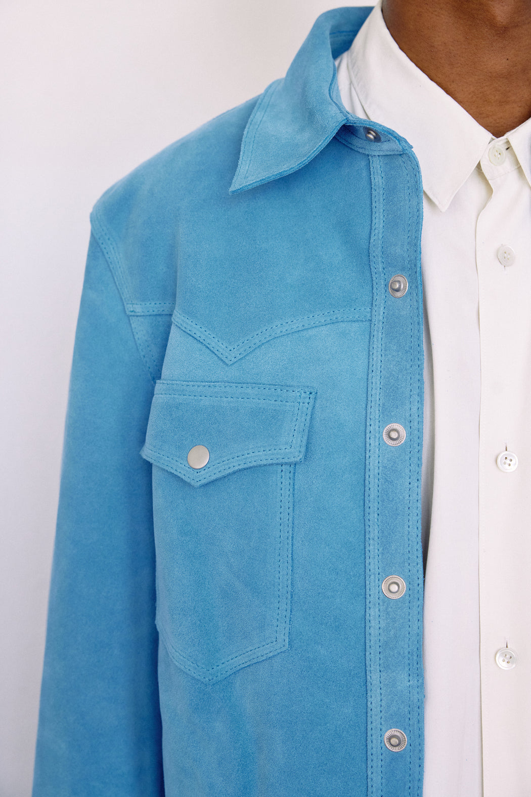BROOKS JACKET BLISSFUL BLUE