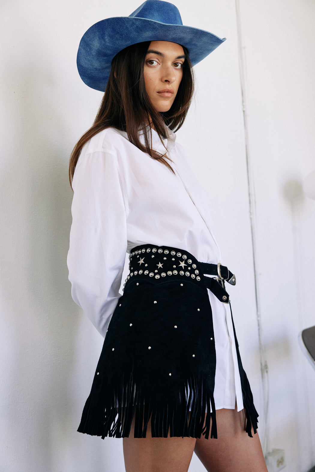 BLACK PARIS TEXAS CHAPSKIRT™