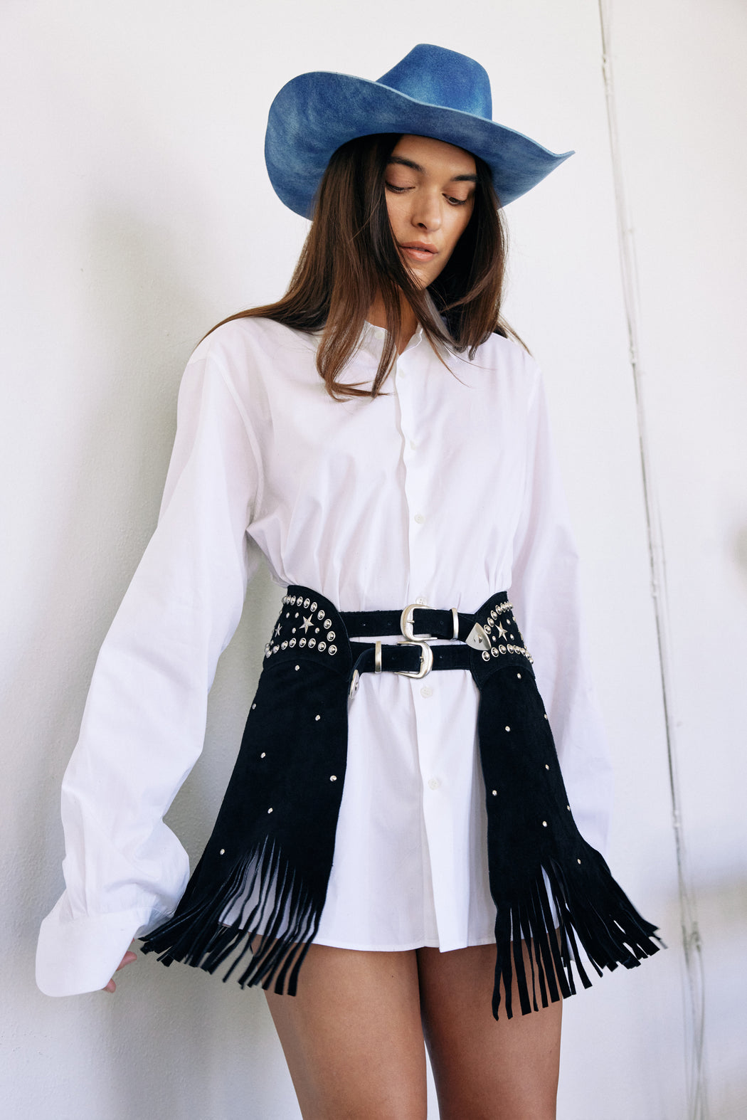 BLACK PARIS TEXAS CHAPSKIRT™