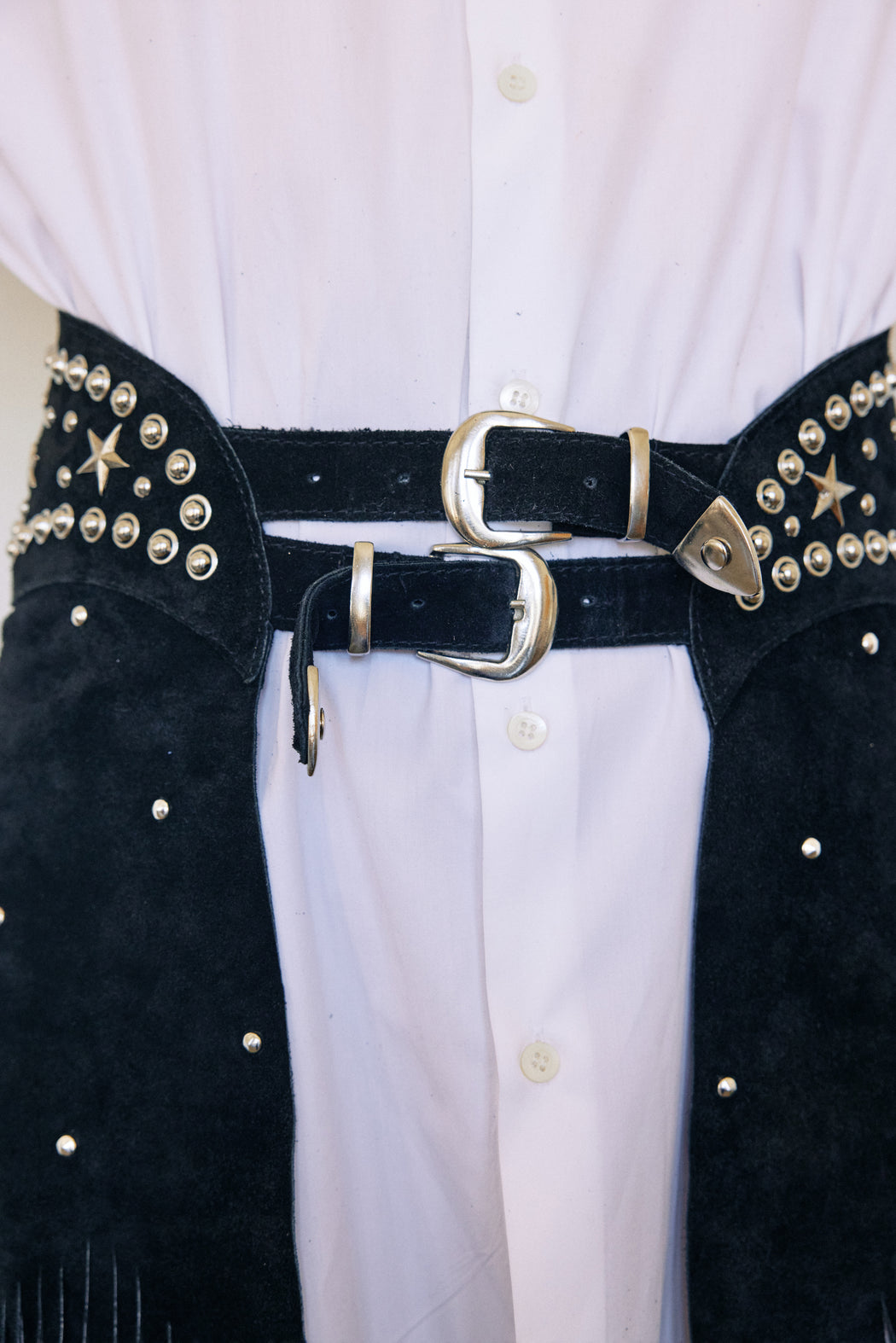 BLACK PARIS TEXAS CHAPSKIRT™