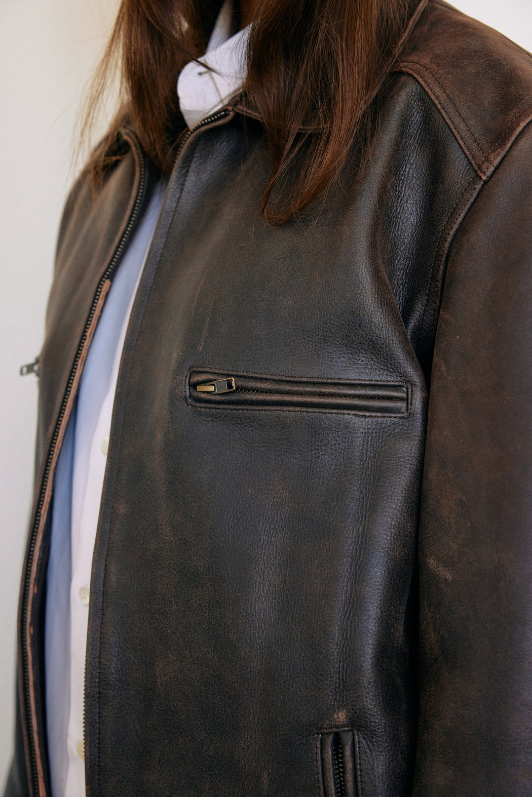 SUNDANCE UNISEX JACKET — Understated Leather