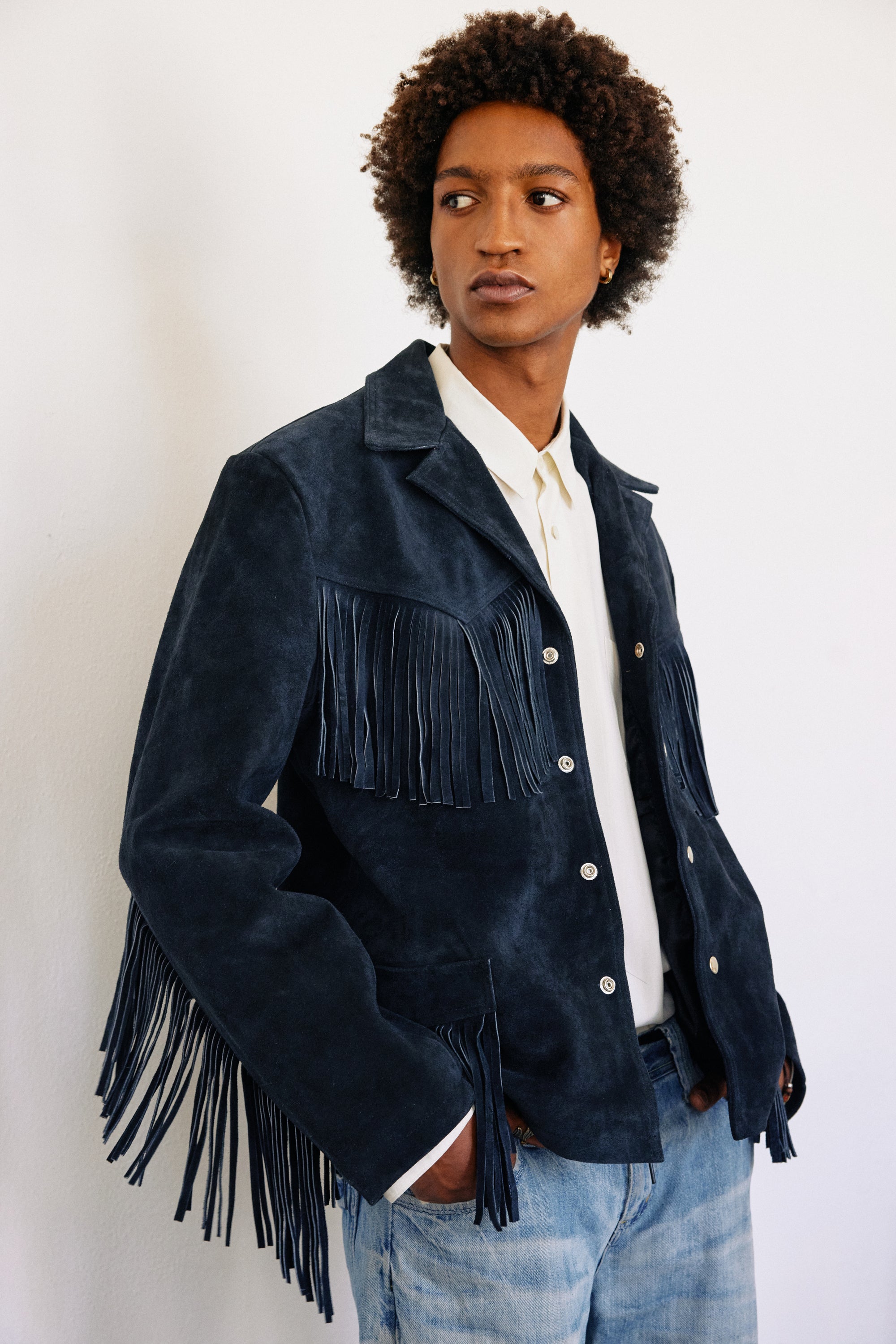 THE NAVY GIANT JACKET — Understated Leather