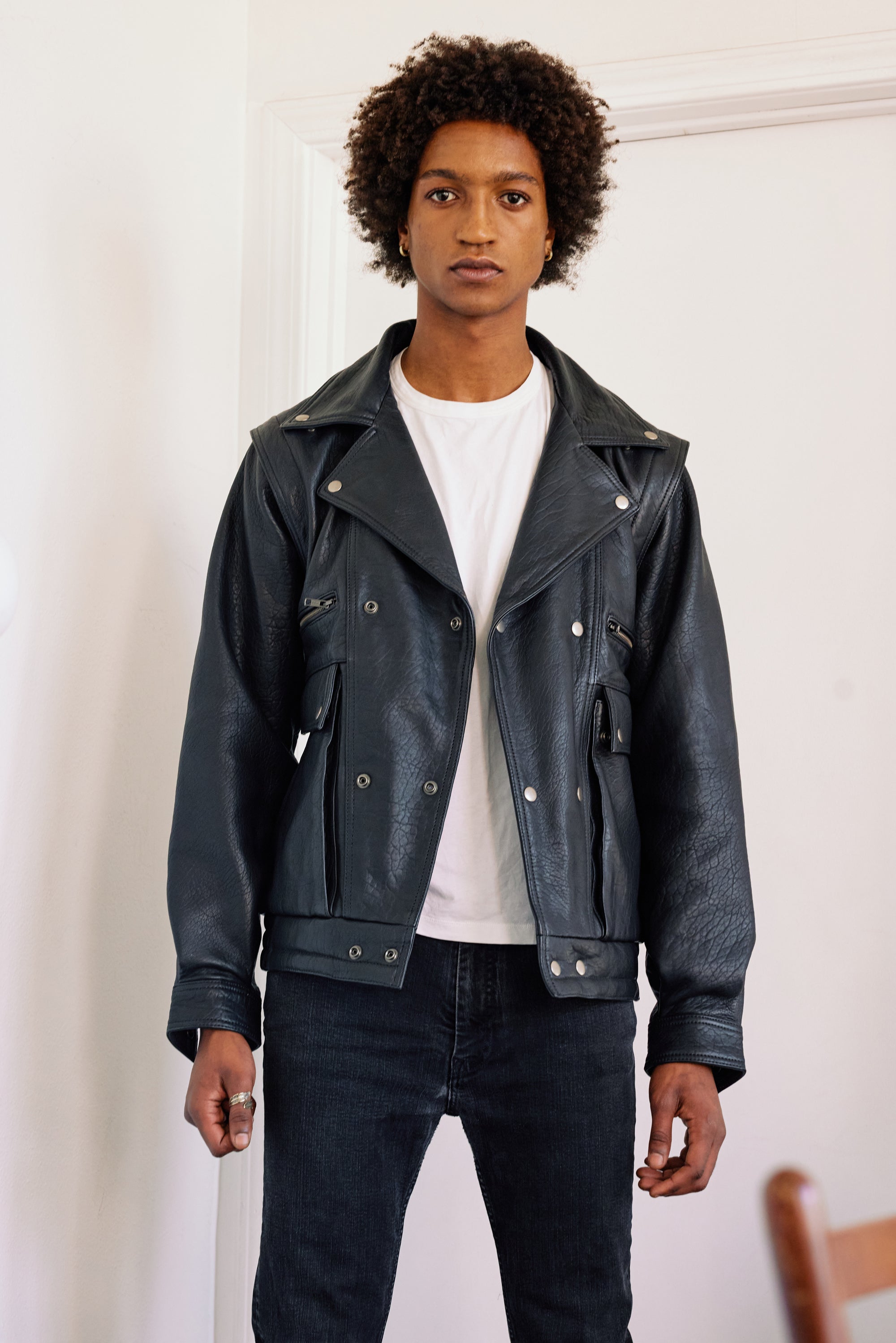 HYBRID MOTOSPORT JACKET — Understated Leather