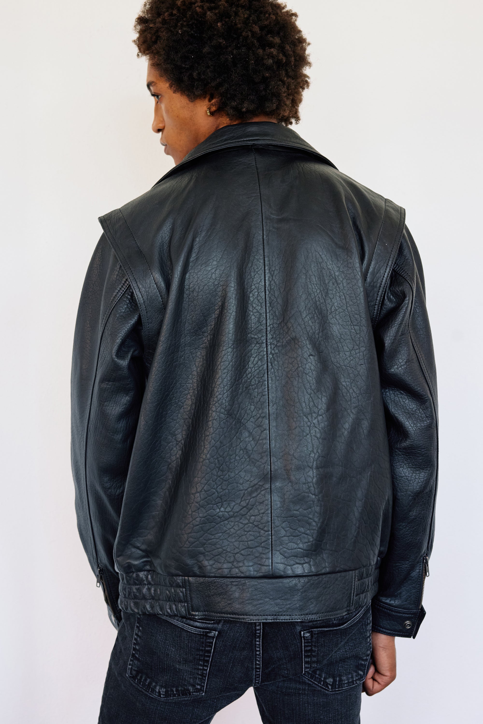 HYBRID MOTOSPORT JACKET — Understated Leather