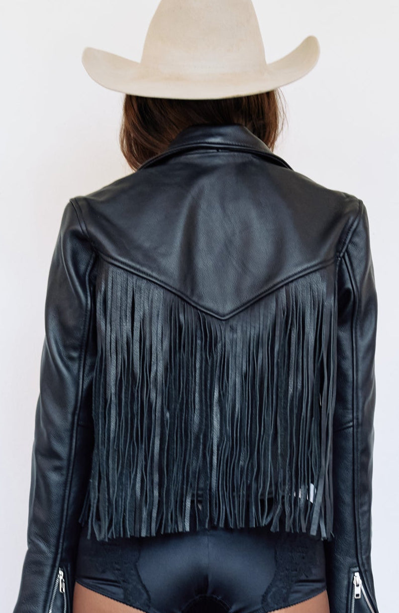MERCY FRINGE JACKET