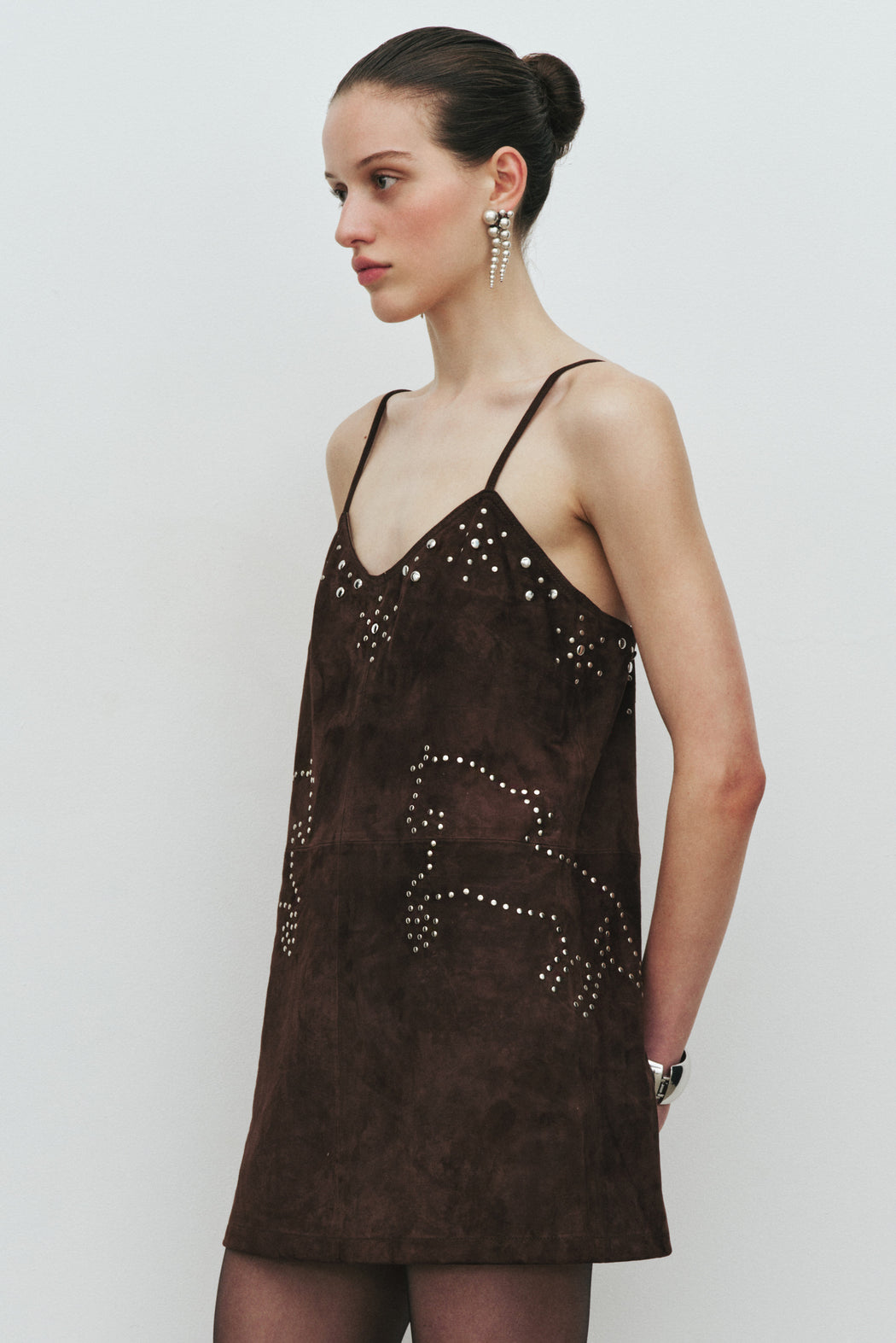 SADDLE UP SLIP DRESS