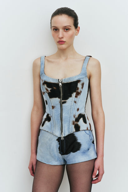 UL COWHIDE BUSTIER