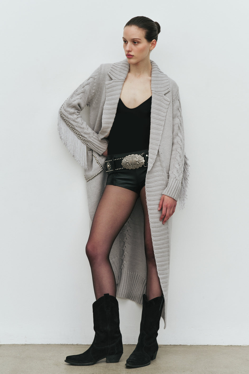 LIGHT GREY RODEO TRENCH