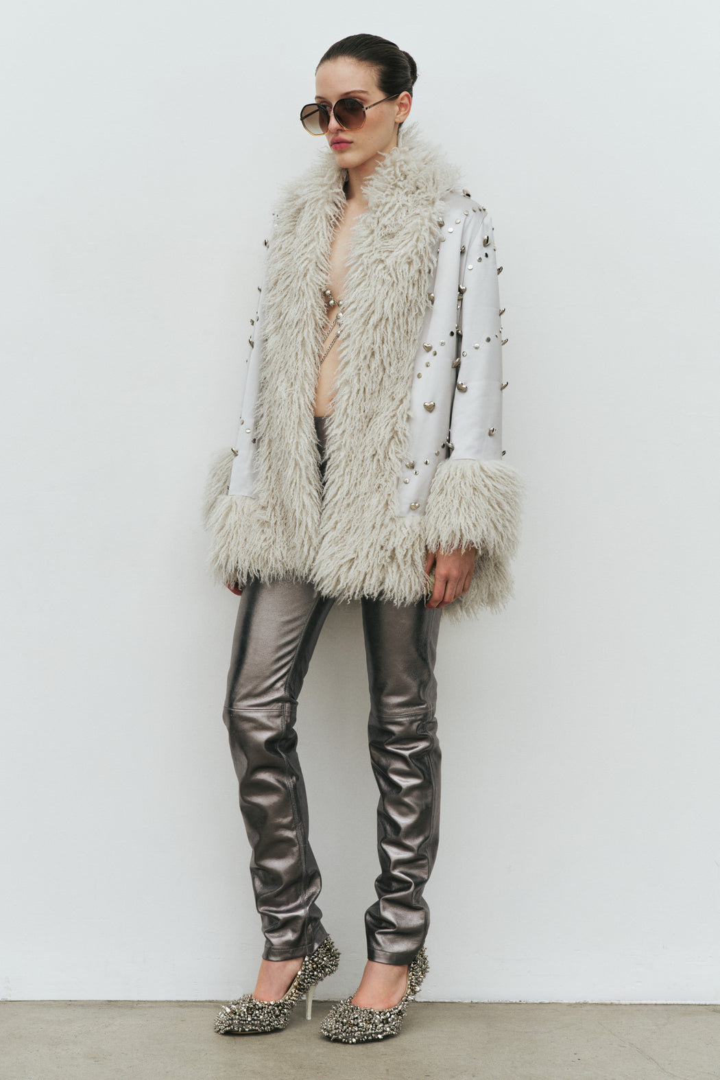 HEART CHARM COAT