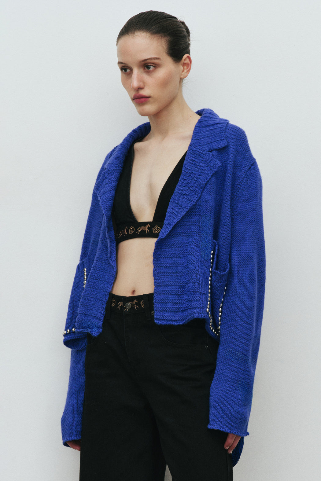 COBALT CROPPED RODEO TRENCH