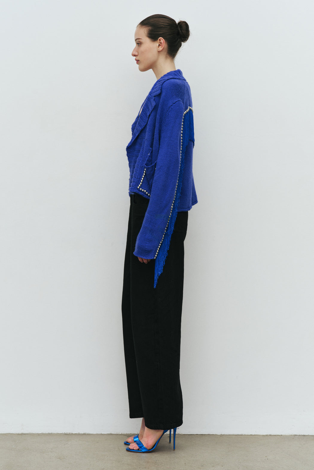 COBALT CROPPED RODEO TRENCH