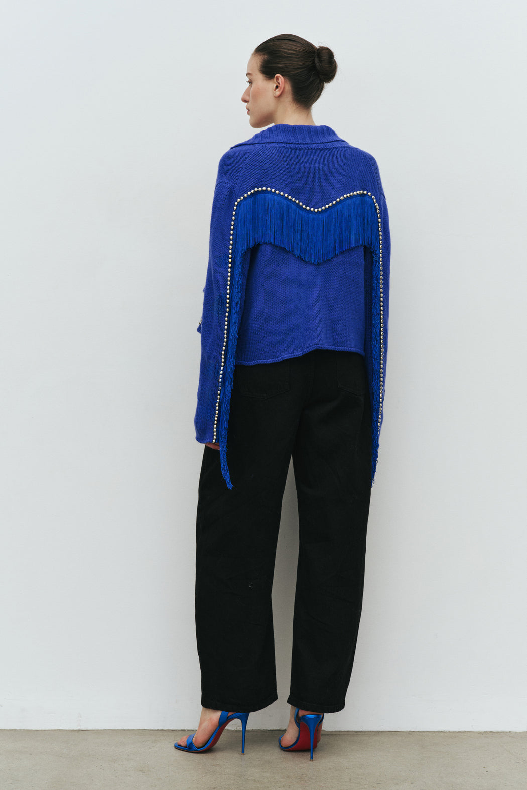 COBALT CROPPED RODEO TRENCH
