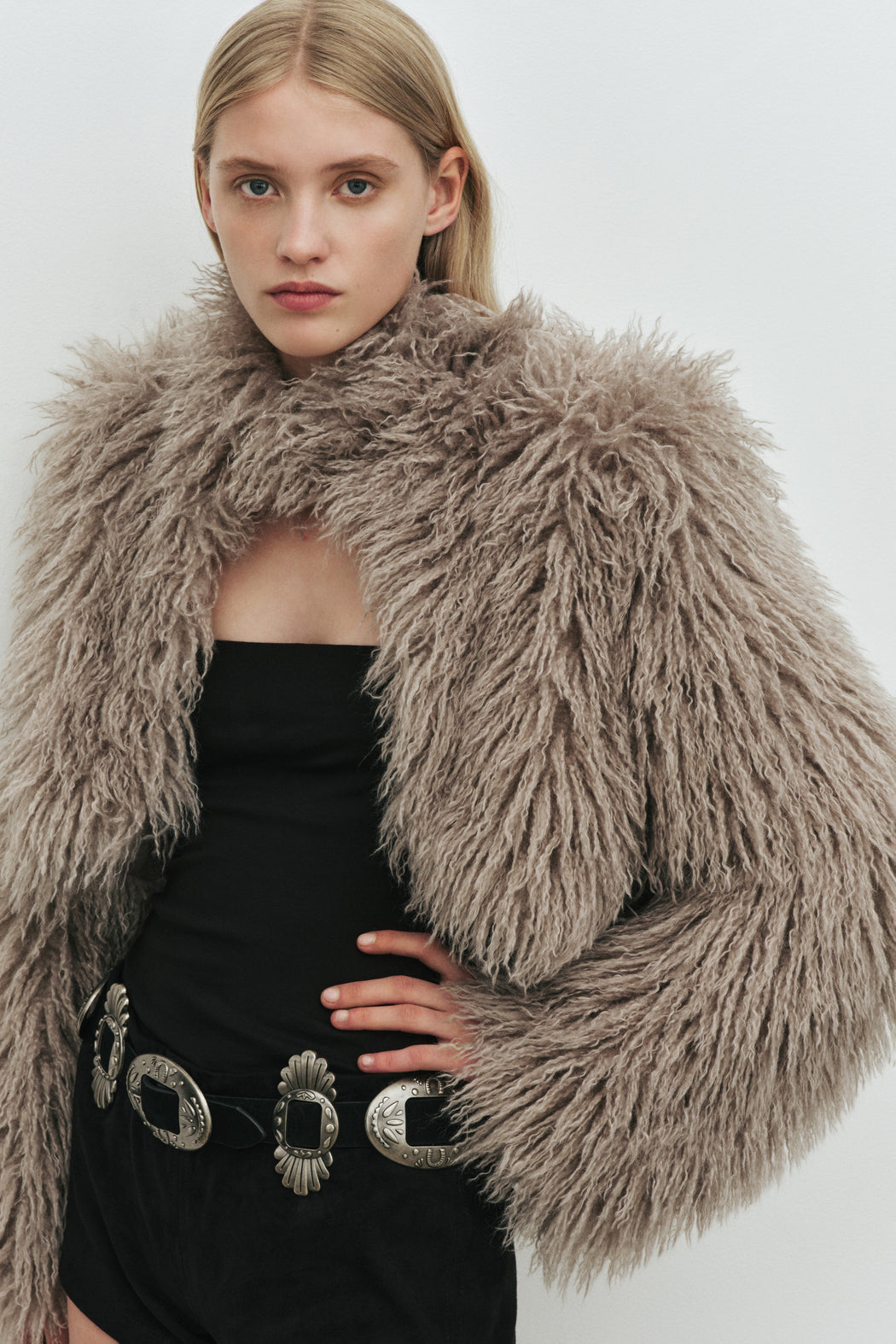 FALCON FAUX FUR JACKET