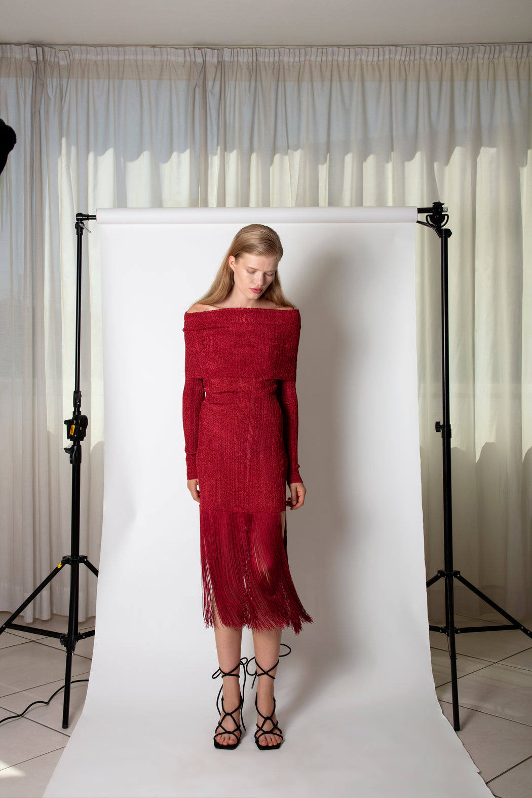 SATINE DRESS XS/S