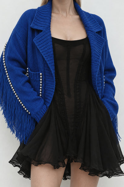 COBALT CROPPED RODEO TRENCH