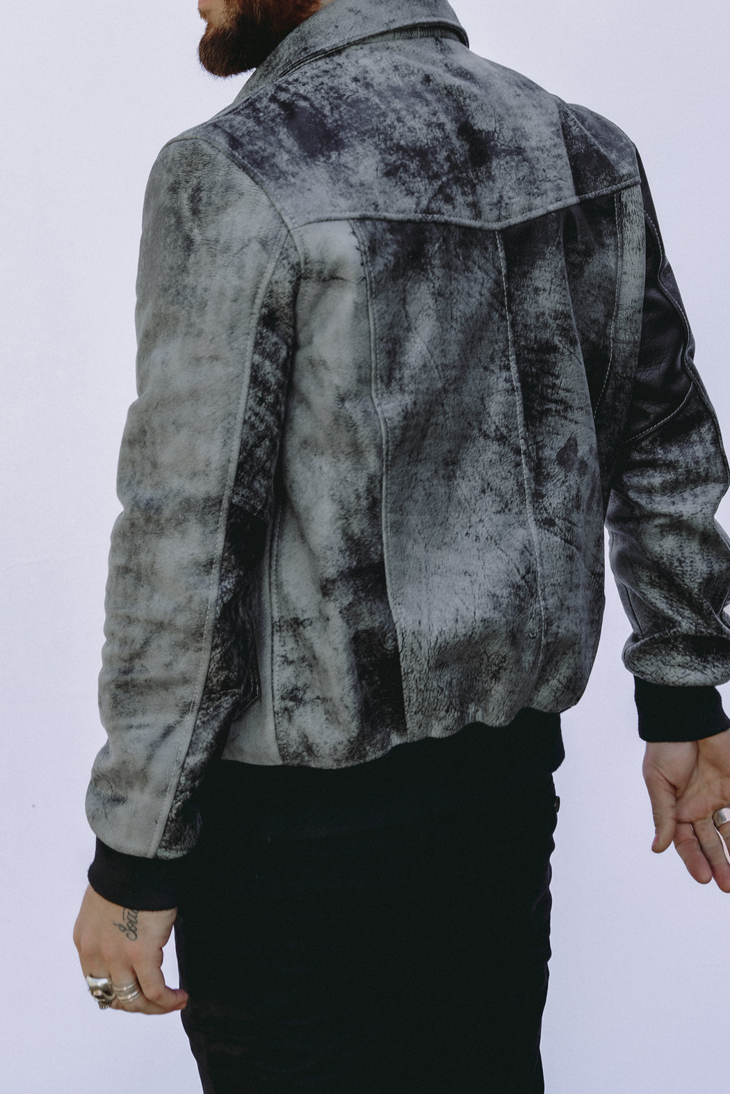 MENS BLACK SPIRIT BOMBER