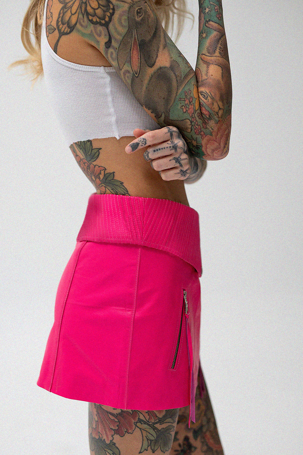 PINK GLO THELMA SKIRT