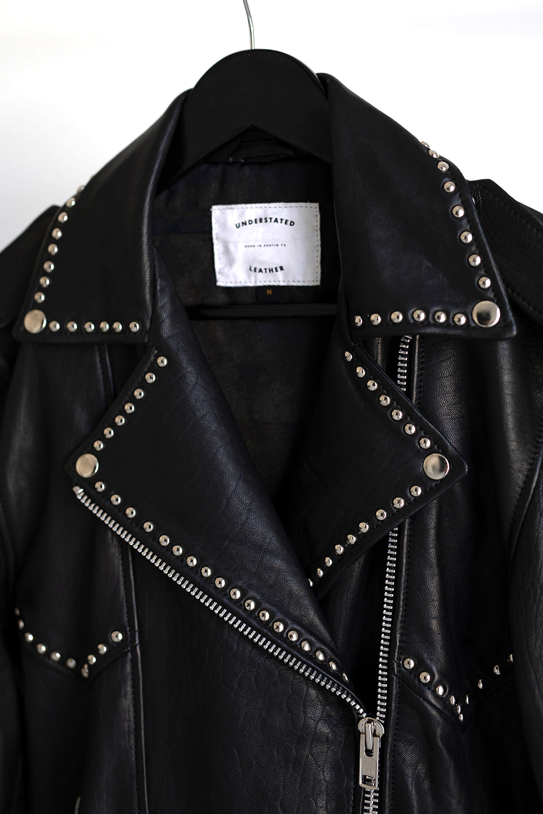 MENS PEBBLED JACKSON MOTO JACKET — Understated Leather