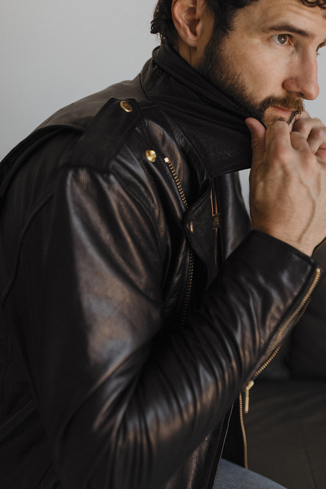 MENS ANTIQUE GOLD EASY RIDER