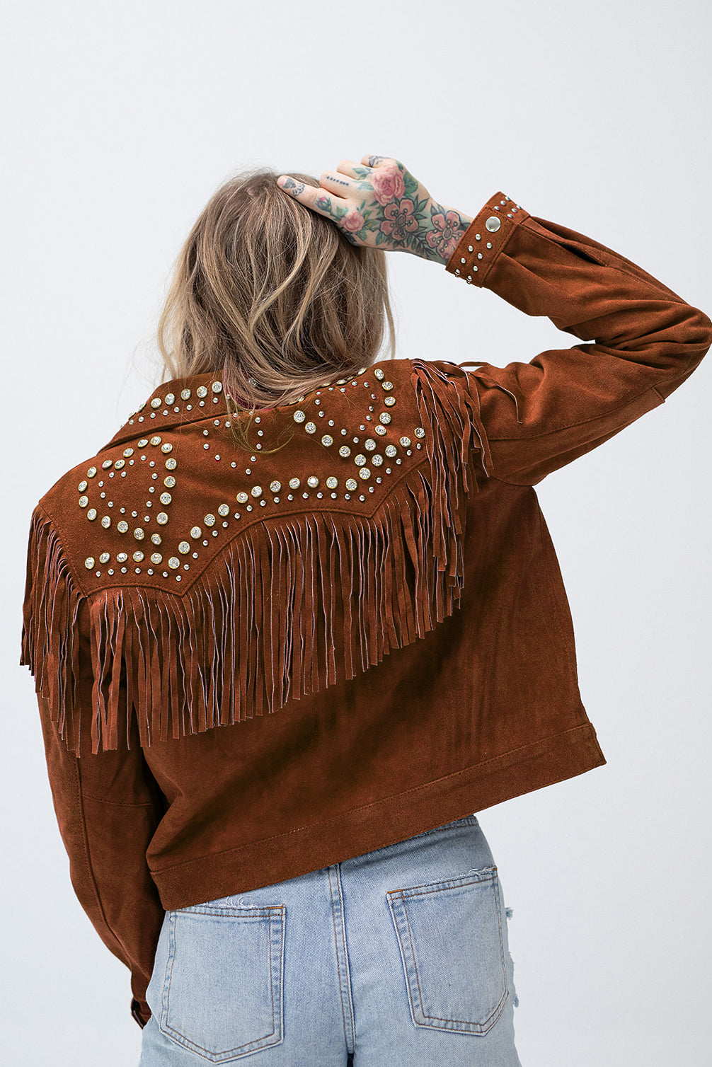 DIME STORE COWGIRL JACKET IN GINGERBREAD