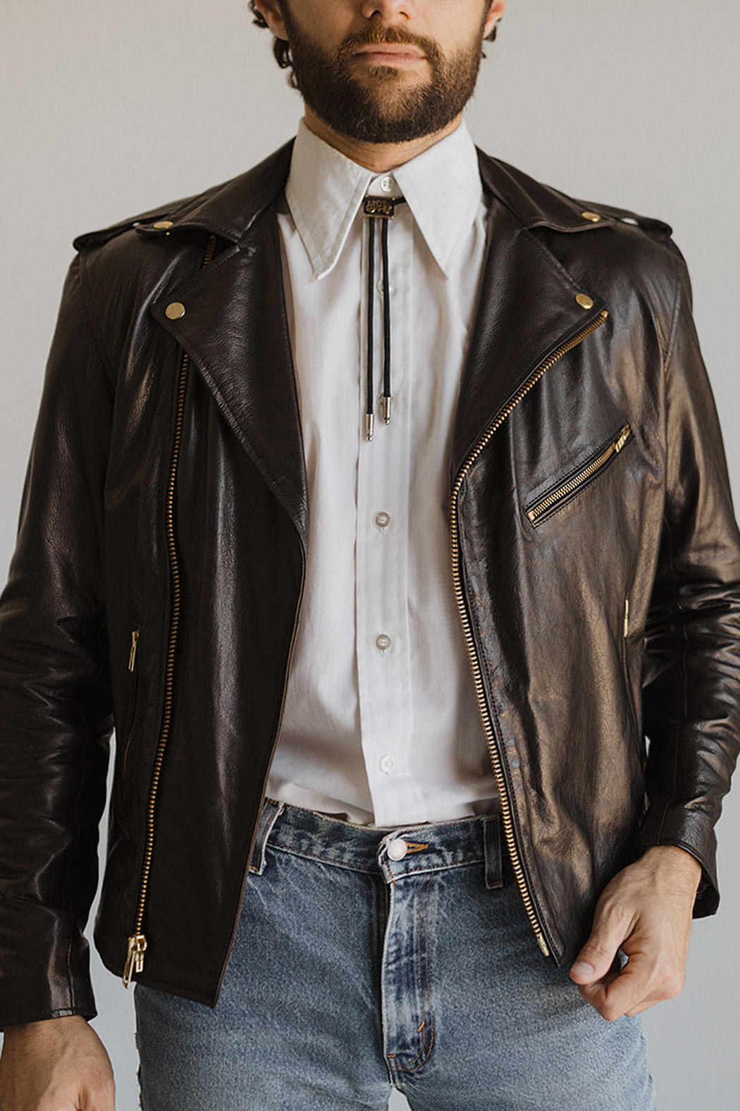 MENS ANTIQUE GOLD EASY RIDER