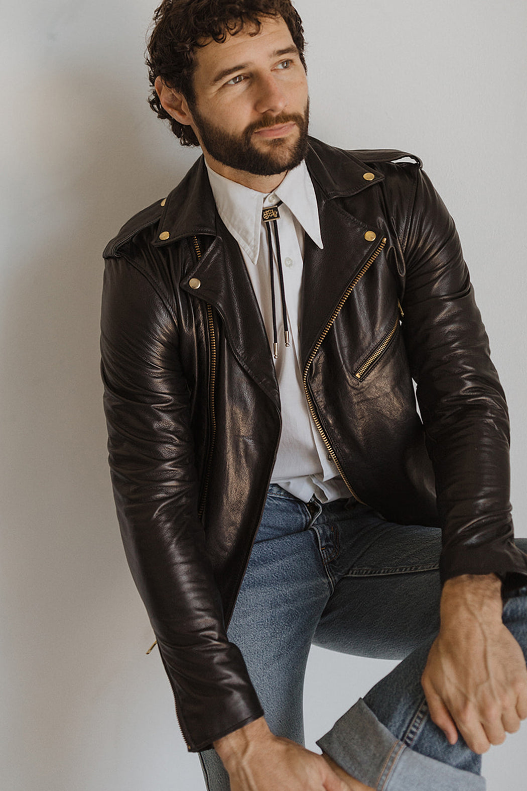 MENS ANTIQUE GOLD EASY RIDER