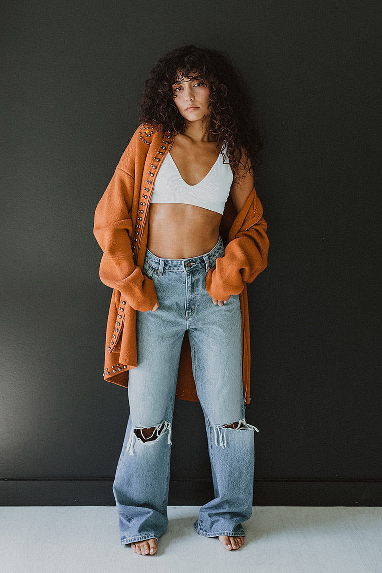 SOUTHERN CHARM HOODIE IN ADOBE