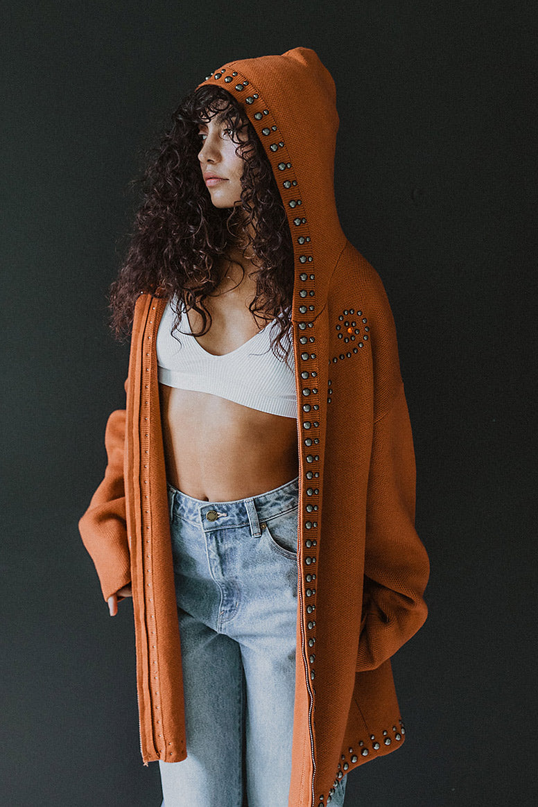 SOUTHERN CHARM HOODIE IN ADOBE