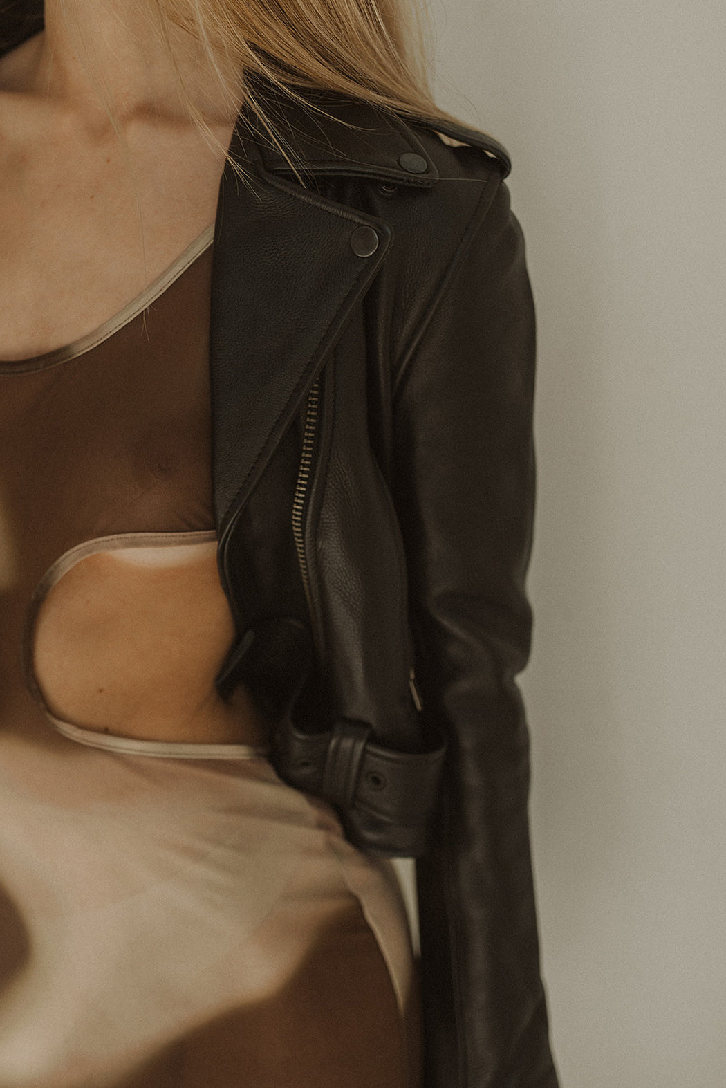 SHRUNKEN MC JACKET