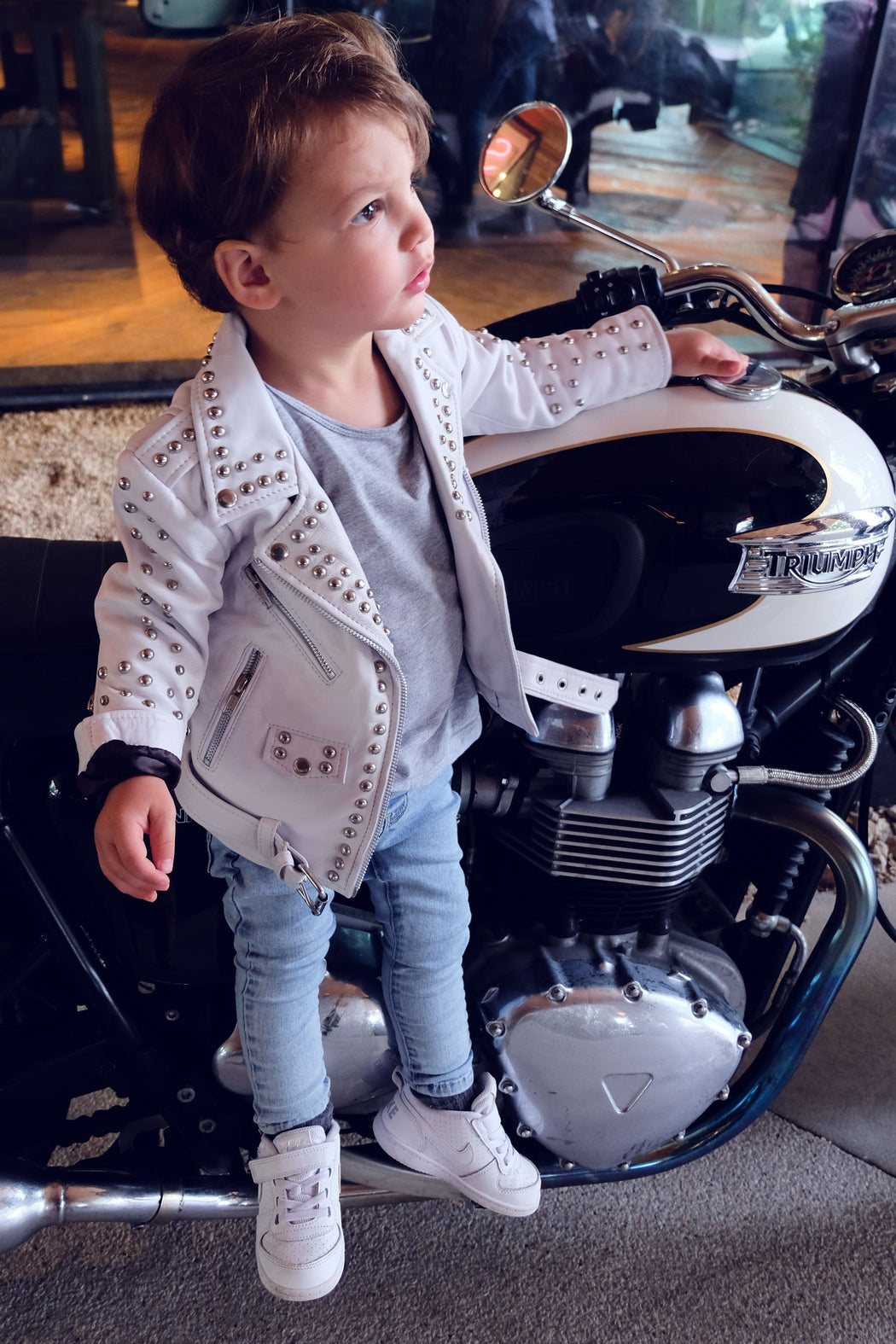 Kids Studded Easy Rider Jacket