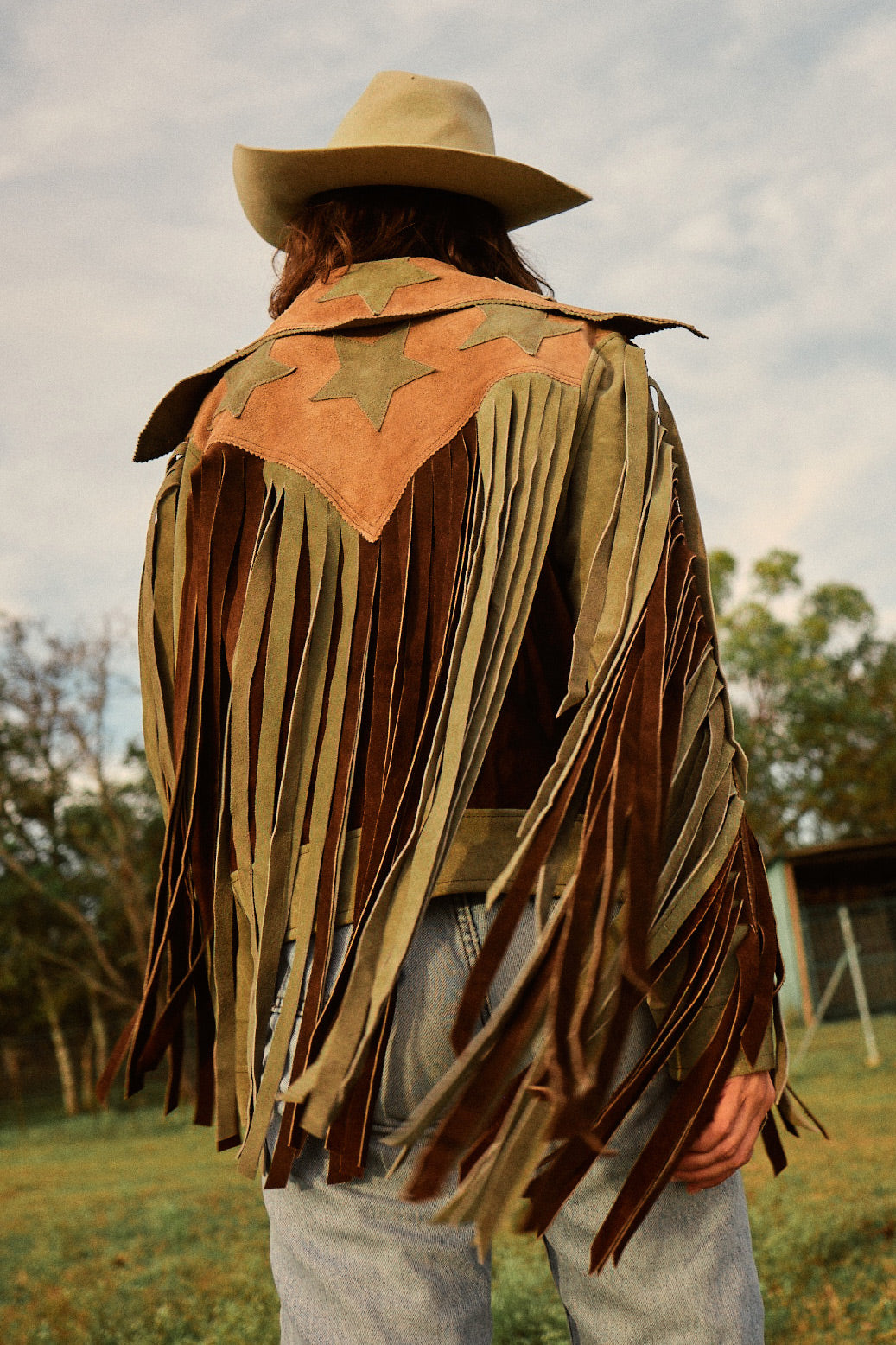 EARTH TONED AMERICAN WOMAN JACKET