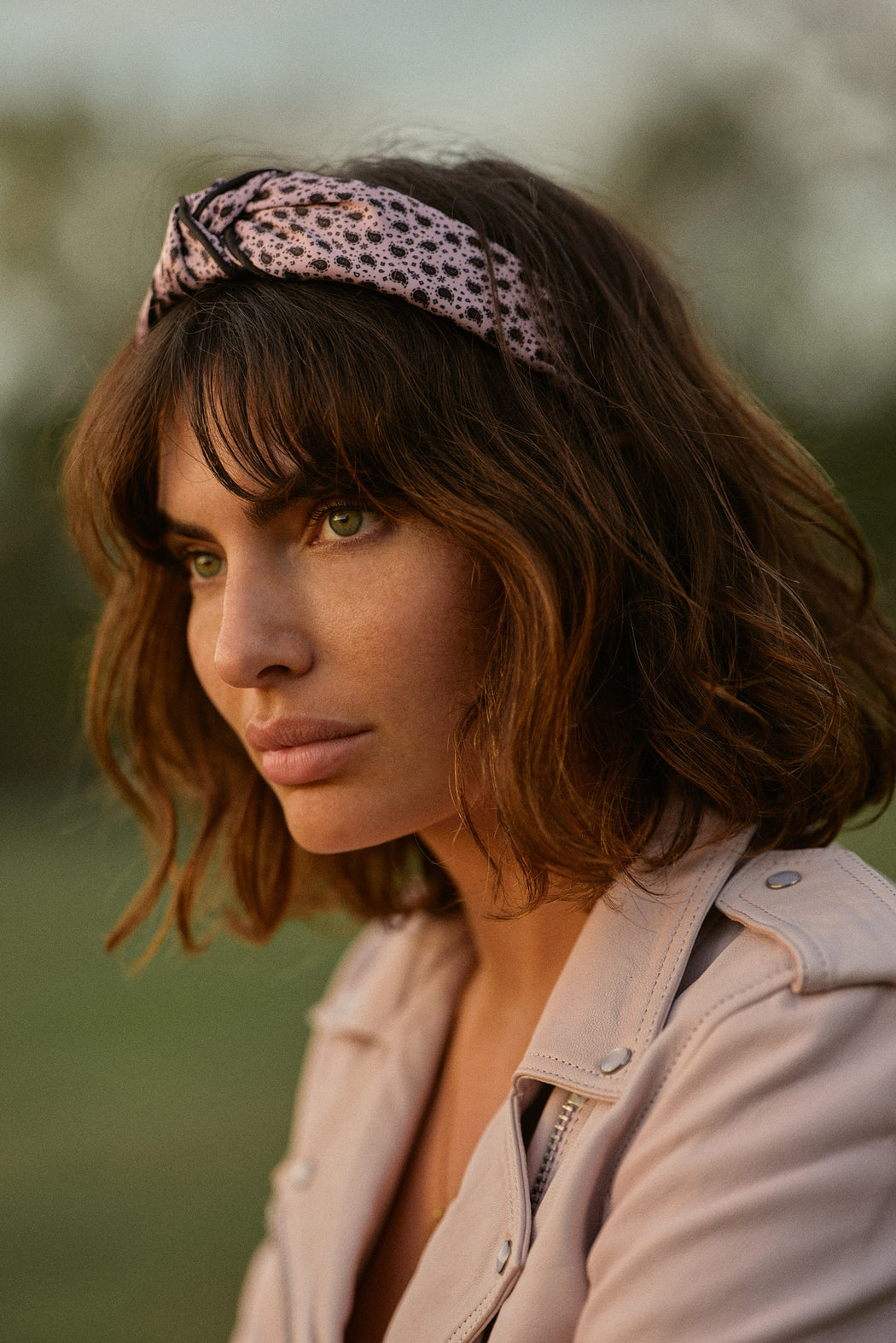 PAISLEY PRINTED HEADBAND