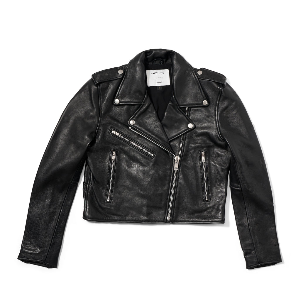 MERCY CROPPED JACKET — Understated Leather