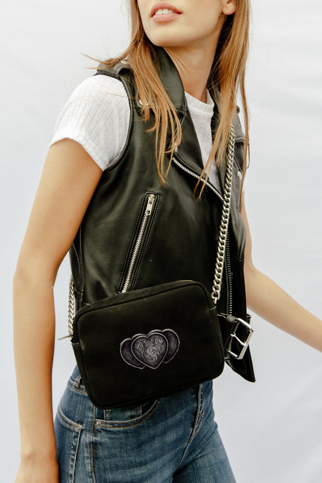 WILD AT HEART VEGAN LEATHER BAG