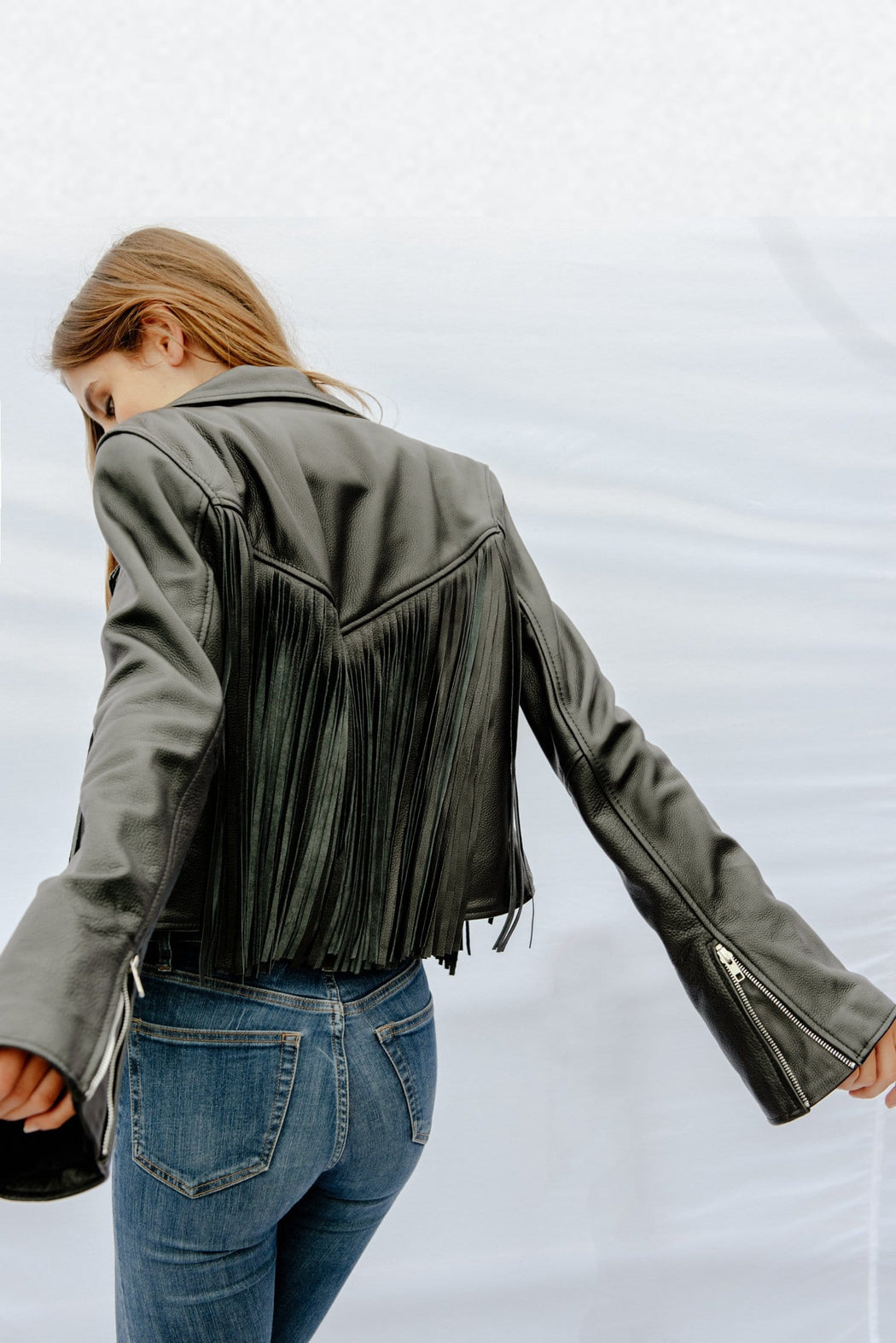 MERCY FRINGE JACKET