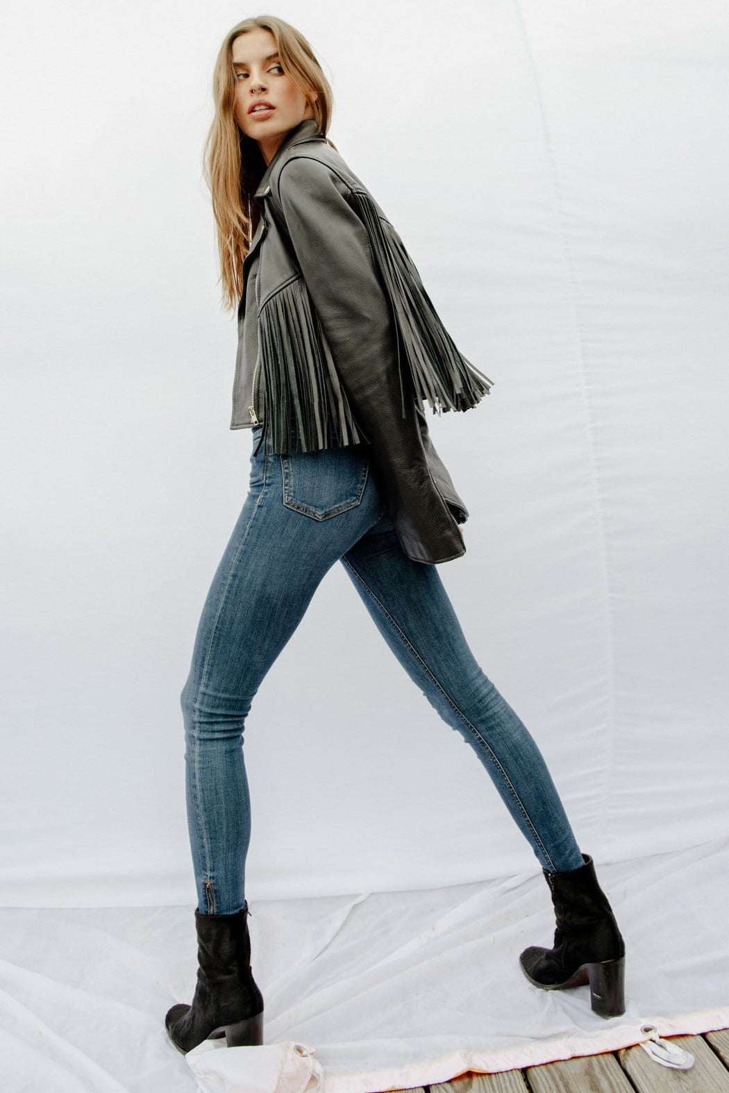 MERCY FRINGE JACKET